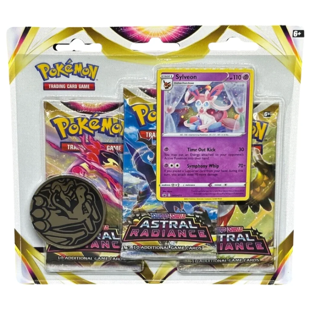 Sword & Shield - Astral Radiance Triple Checklane Blister - Sylveon Promo