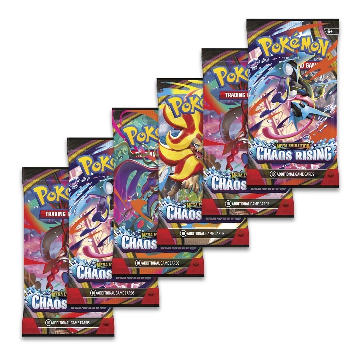 Mega Evolution - Chaos Rising Single Booster Pack - Image 1