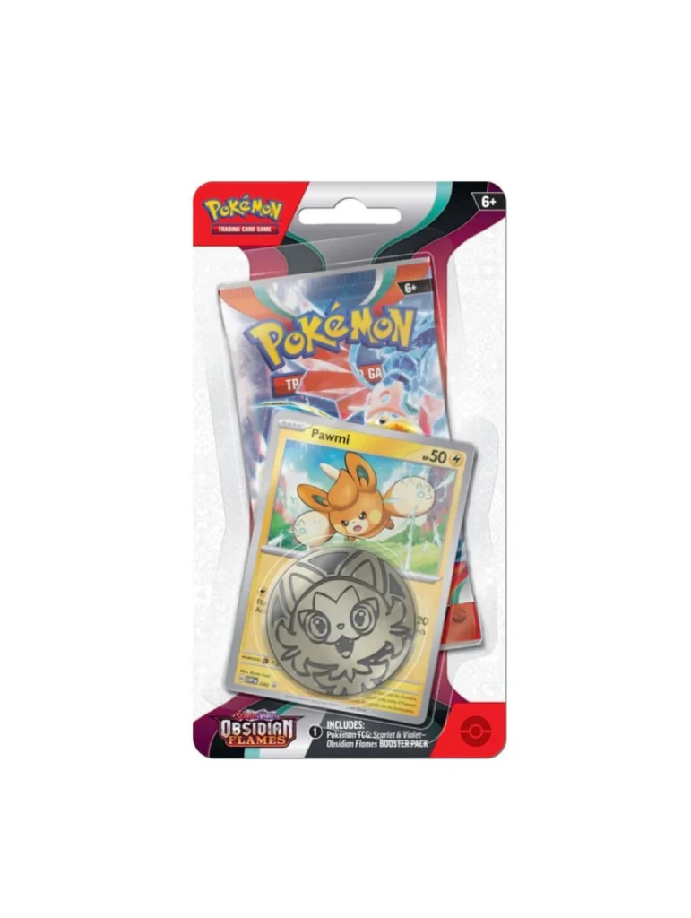 Scarlet & Violet - Obsidian Flames Premium Checklane Single Blister - Pawmi Promo