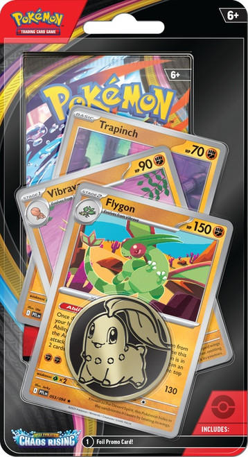 Mega Evolution - Chaos Rising Premium Checklane Single Blister - Flygon Promo