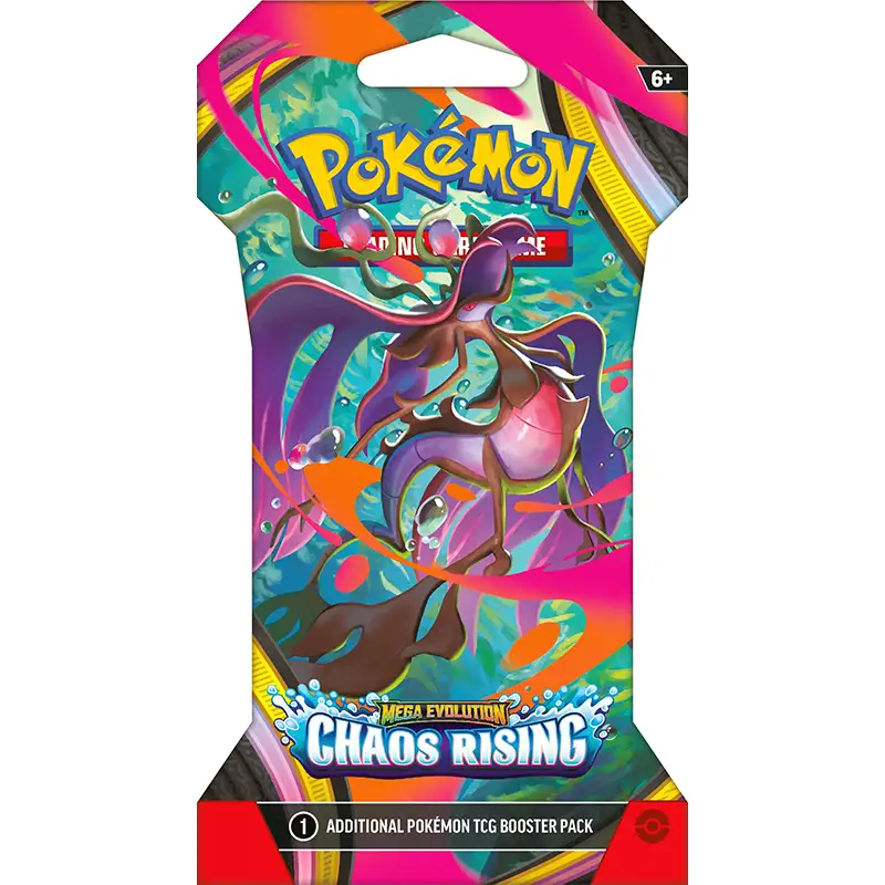 Mega Evolution - Chaos Rising Premium Checklane Single Blister Sleeve