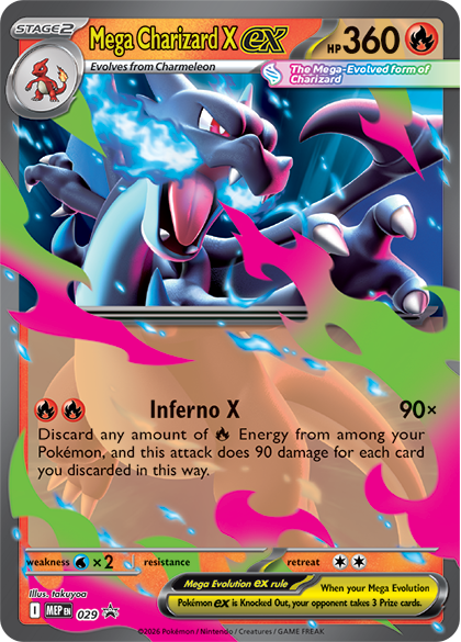 Pokémon TCG - Mega Charizard X Y EX Tins