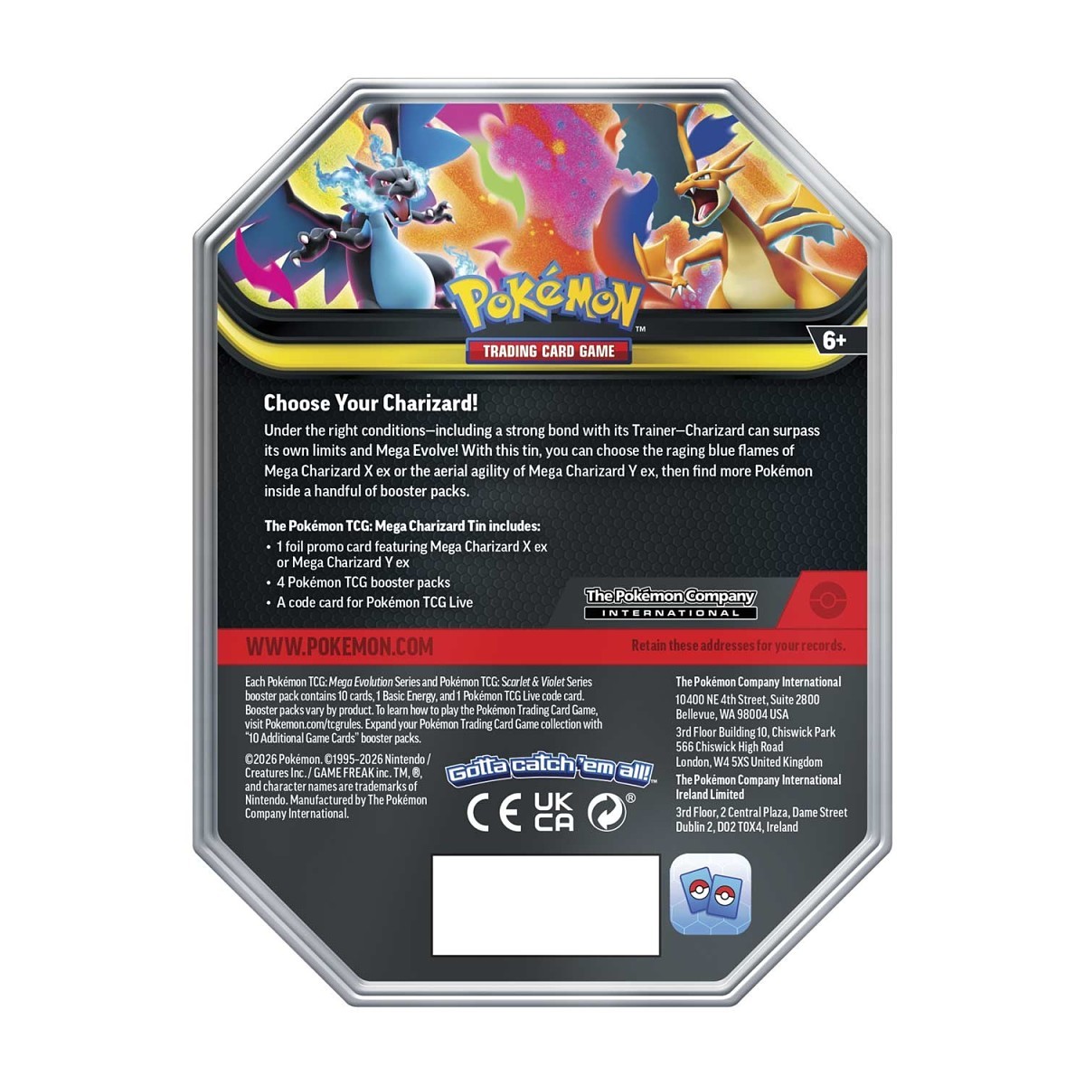 Pokémon TCG - Mega Charizard X Y EX Tins - Image 6