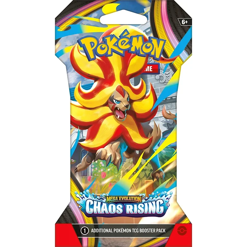 Mega Evolution - Chaos Rising Premium Checklane Single Blister Sleeve