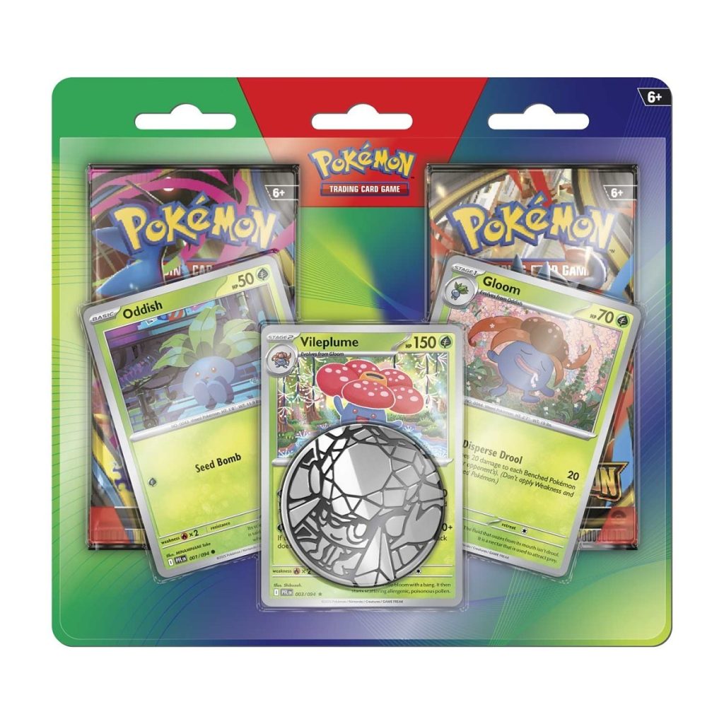Mega Evolution - Double Checklane Blister - Vileplume Promo