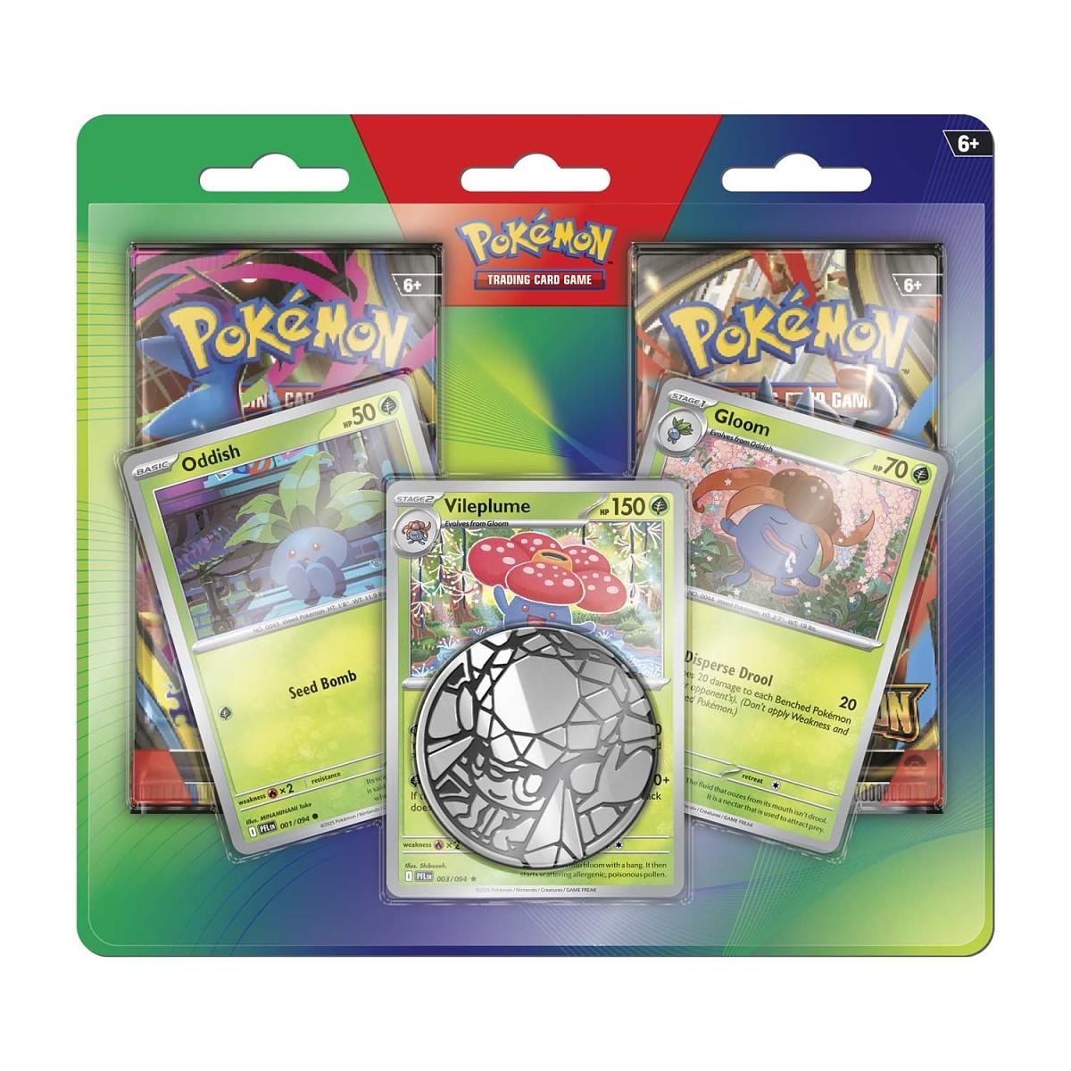 Mega Evolution - Double Checklane Blister - Vileplume Promo - Image 1
